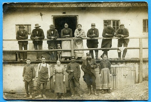 Cpa photo prisonniers - photo, :
