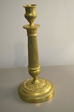 Ancien Bougeoir Empire Bronze