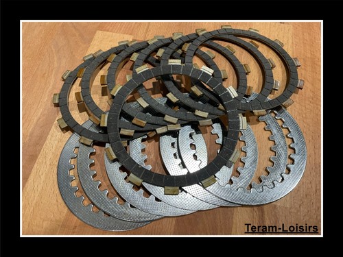 Kit disques garnis lisses - disques, +
