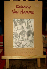 Dany & Vanhamme- Portfolio -9 pages dont 1 planche,1 esquisse-Signé-Année 1996
