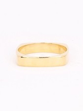 DINH VAN x PIERRE CARDIN Bague carrée or jaune