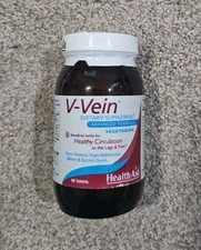 Health Aid V-Vein: Healthy Circulation to Legs & Feet (60 Tablets) BEST BY 5/26