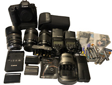 Canon EOS 7D Camera BUNDLE (3) lenses, 2 flash, bag & much  more!