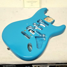 2023 Fender American Professional II Strat Alder BODY Miami Blue USA Guitar
