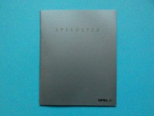 Brochure/catalogue/brochure-Opel Speedster - 2.2 16V - 10/01