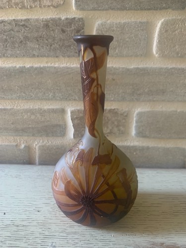 Vase gallé soliflore - vase,