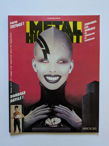 Métal hurlant 1982 - métal,