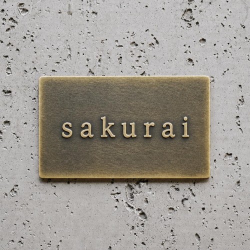 Custom solid brass plaque - brass,