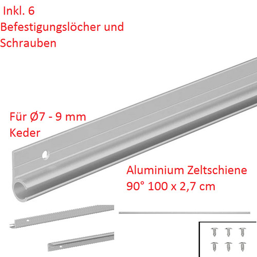Profil aluminium keder - en,