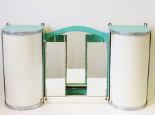 STUNNING TOLE BATHROOM CABINET 1940 1950 VINTAGE 40S 50S BATHROOM CABINET