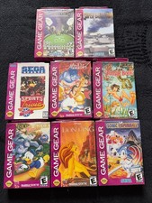 SEGA Game Gear Lot de 8 jeux