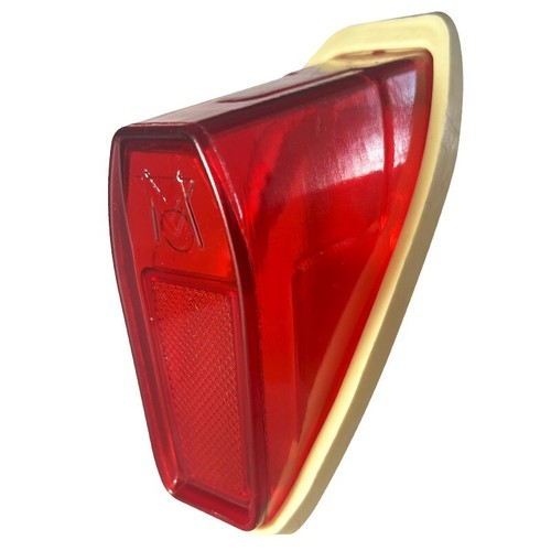 Cabochon feu rouge joint - +,