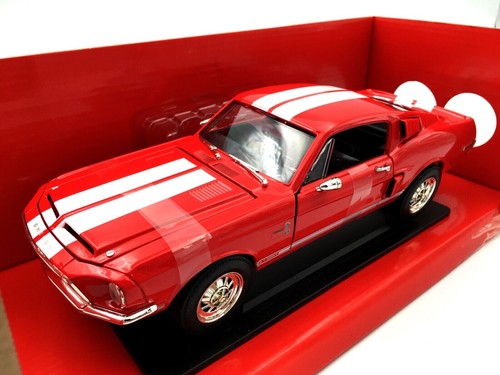 Ford shelby gt500 red 1968 - kr,