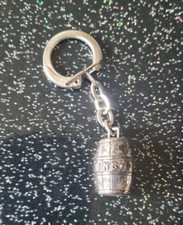 old key fob old wine barrel