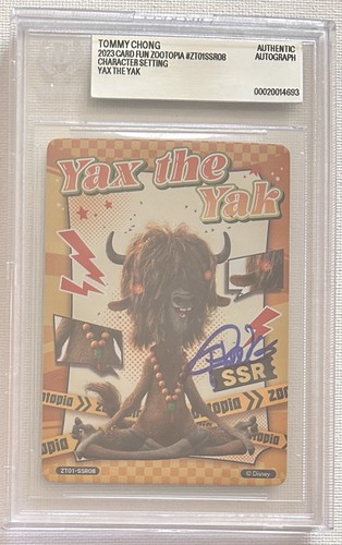 Tommy chong signed 2023 disney - signed,