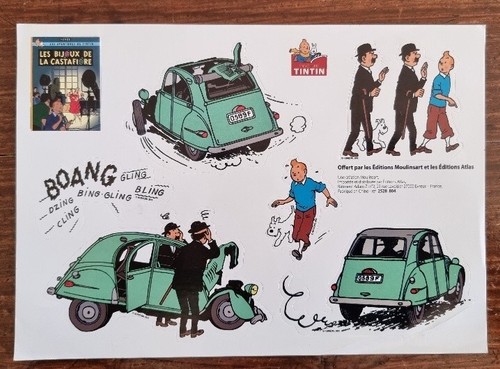 Tintin bijoux la - tintin, de