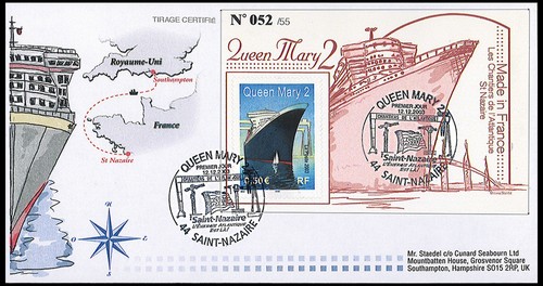 France 2003 fdc 50 - france, "0,50€