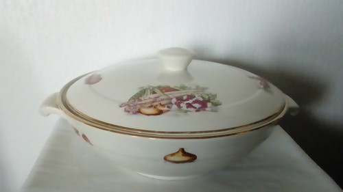 Soupiere faience decor - soupiere, en