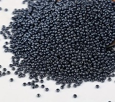 1500 perles de rocaille noire 2 mm créations bijoux