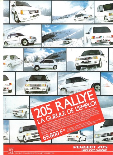 Peugeot 205 rallye junior - rallye,
