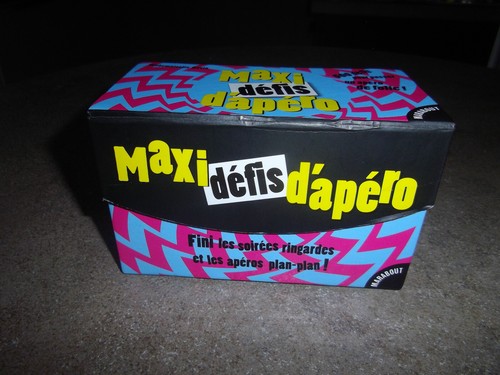 Jeu cartes maxi défi - cartes,