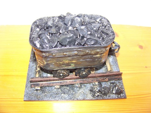 Maquette wagonnet mine - wagonnet, de