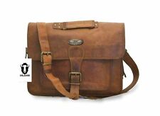 Leather Laptop Messenger Bag