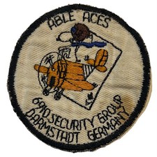 Vietnam 6910th Security Group Patch Germany Theater Made Snoopy USAF Able Aces