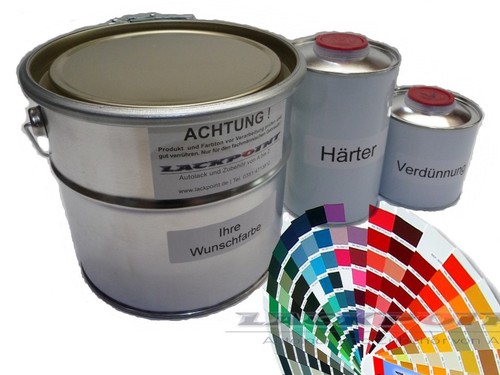 Set litre peinture de - 2k,