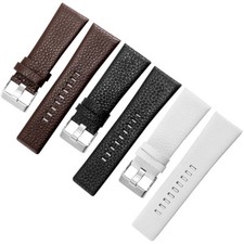 24/26/27/28/30/32mm Leather Strap For Diesel DZ Watches Watch Band Bucklet