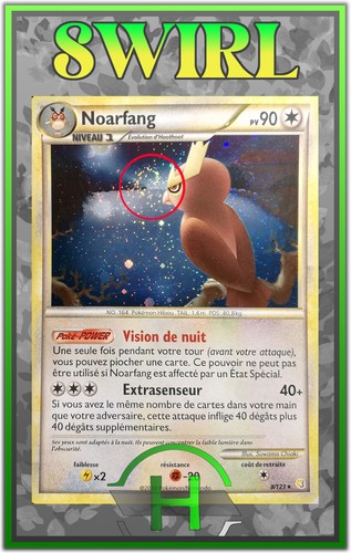 Noarfang holo swirl - holo, swirl/spirouli