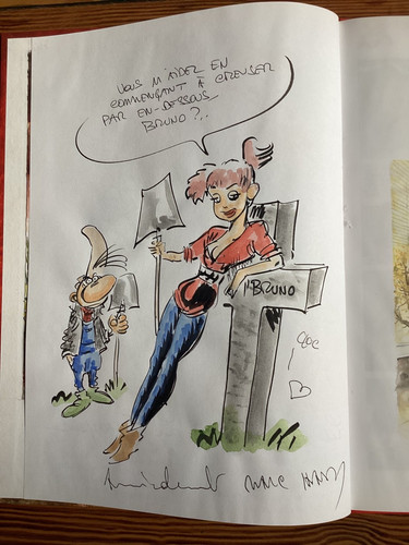 Superbe dedicace couleure - dedicace,