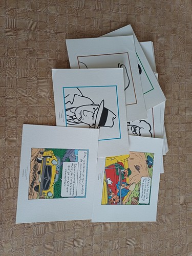 Lot planches dessin - 30,