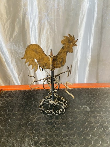 Girouette coq fer forgé - coq,