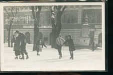 BARCELONNETTE LA POSTE LA GENDARMERIE ICE SKATE VERY RARE IN 1939
