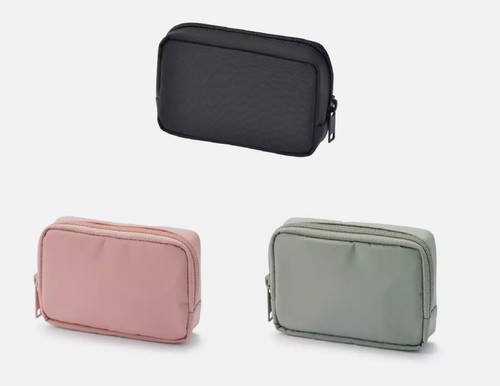 Muji nylon compact - muji, pouch