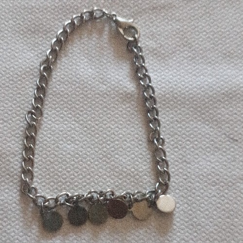 Bracelet breloques argenté - à,