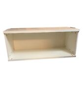 IKEA Stolmen White Cabinet Open No Drawers 43" x 20" x 18" + Gray Hardware Metal