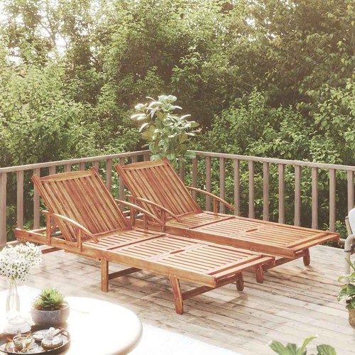 Lot chaises longues bain - de,