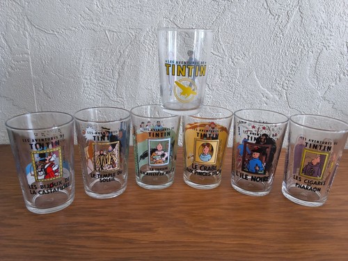 Lot verres à - verres, moutarde