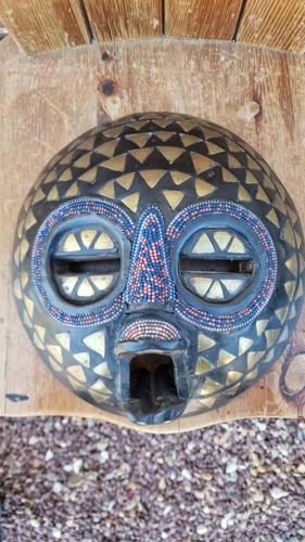 Masque africain vintage