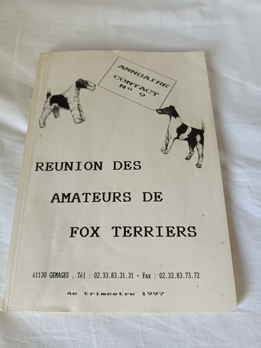 Fox terrier club catalogue - fox,