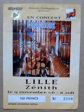 ticket billet stub used place