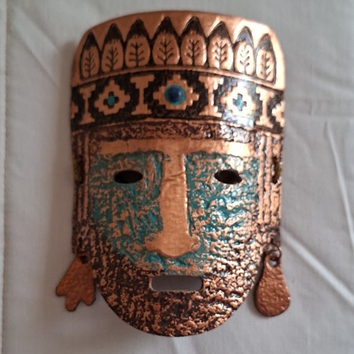 Masque décoratif rare tribu - décoratif,