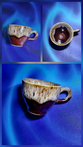 Tasse liqueur goutte grès - tasse,