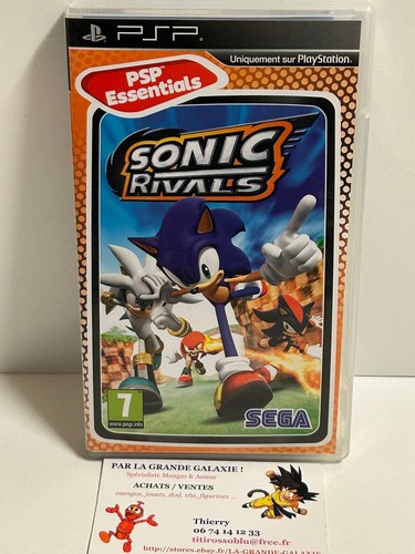 Jeu vidéo sonic rivals sony - jeu,