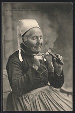 CPA Bretagne, La Pipe n´est