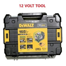 DEWALT DW089LG 12V MAX 100 ft Green Self-Leveling 3-Beam 360 Degree Laser Level