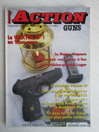 Action guns 195 - /, vector