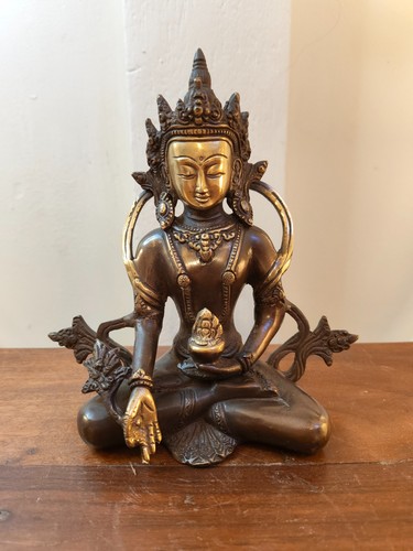 Statue bouddha bronze - statue, de